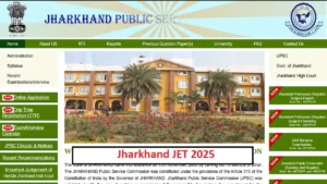 Jharkhand JET 2025